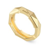 Ringe Gucci Dame Link to love in Gelbgold YBC662184001016 - YBC662184001015
